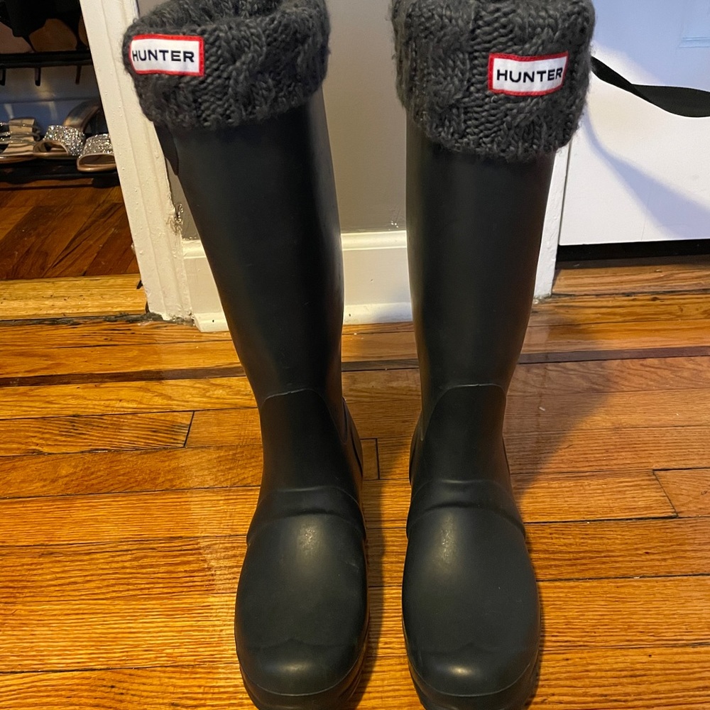Hunter boots socks